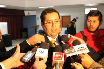El fiscal Gabriel Meza consiguió que el detenido quedara en prisión preventiva y ordenó nuevas diligencias en otras zonas del país.