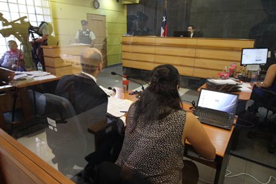 La audiencia de formalización se extendió por más de cinco horas en el Juzgado de Garantía de la ciudad.   