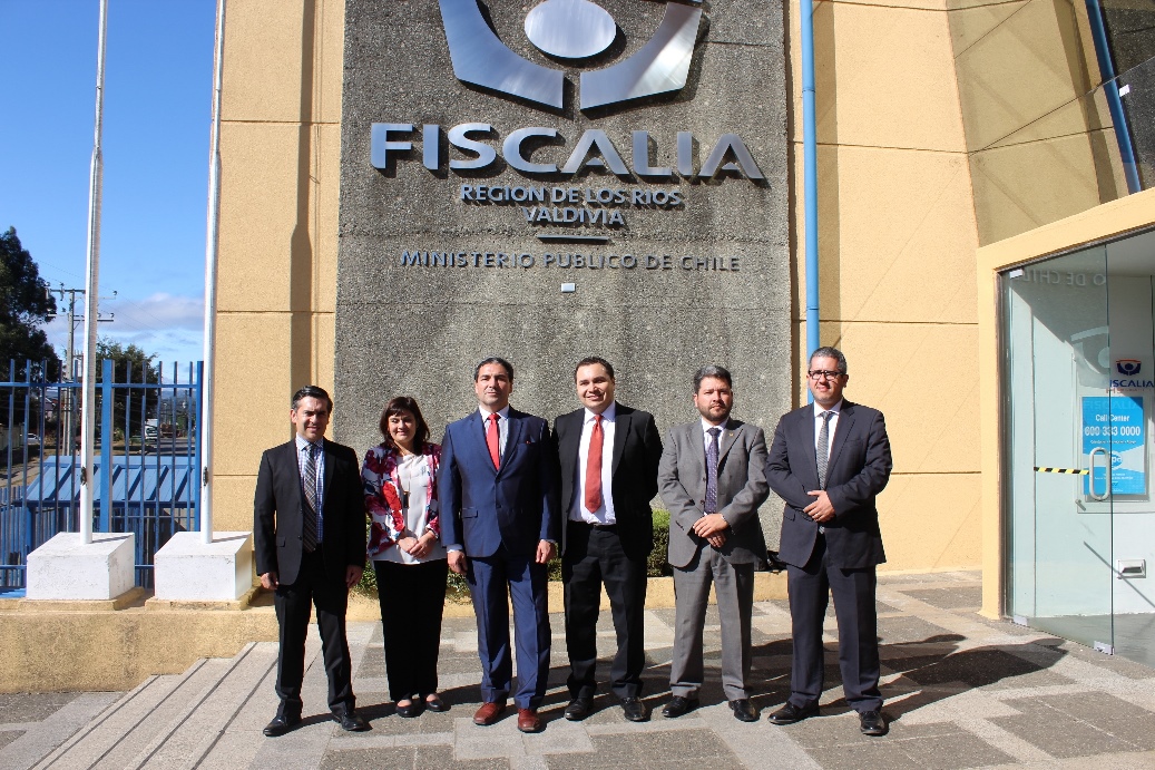 En la foto, el equipo de la Fiscalía de Análisis Criminal y Focos Investigativos de la Región de Los Ríos