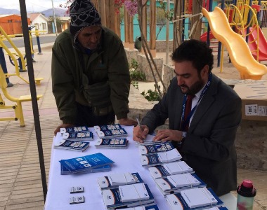 En la actividad la Fiscalía entregó una atención personalizada a la comunidad.