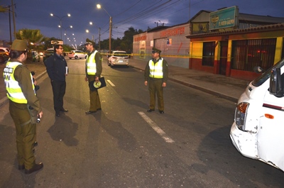 La Fiscalía de Arica trabajó junto a la Sección Investigadora de Accidentes de Tránsito de Carabineros.