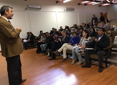 En la actividad el Fiscal Regional de Atacama, Alexis Rogat, expuso en detalle de la función institucional y protección a víctimas. 
