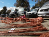 La investigación arrojó 11 detenidos y la incautación de 2 toneladas de cable de cobre.