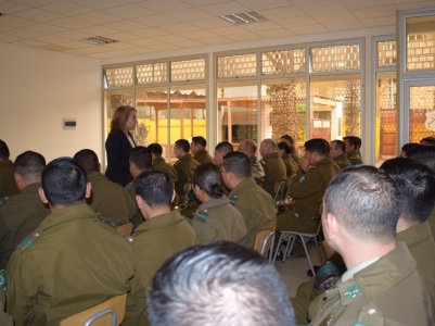 Exposición ante Carabineros de Antofagasta