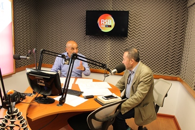El Fiscal Adrián Vega entrevistado en Radio San Bartolomé.
