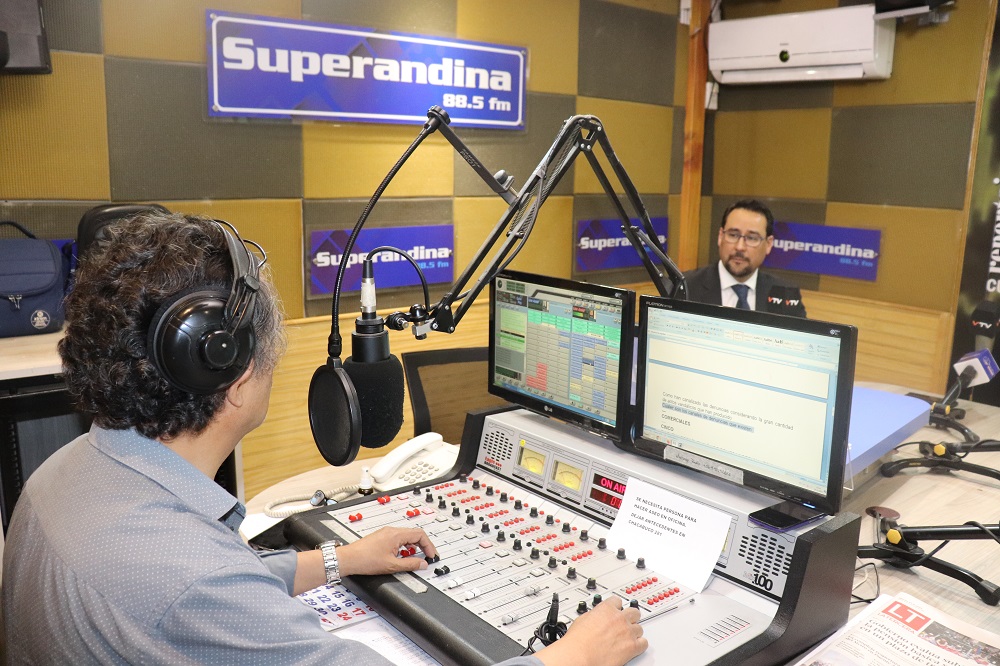 Fiscal Jefe de San Felipe en radio Superandina