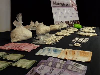 En dos procedimientos ya se han detenido 10 personas y se incautó droga y dinero en efectivo.