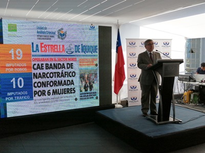 Ante autoridades y representantes de la comunidad, el Fiscal Regional Raúl Arancibia realizó su cuenta pública.
