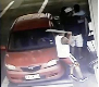 En la audiencia se reprodujo el video que captó el momento en que el imputado atacó al conductor con un machete.