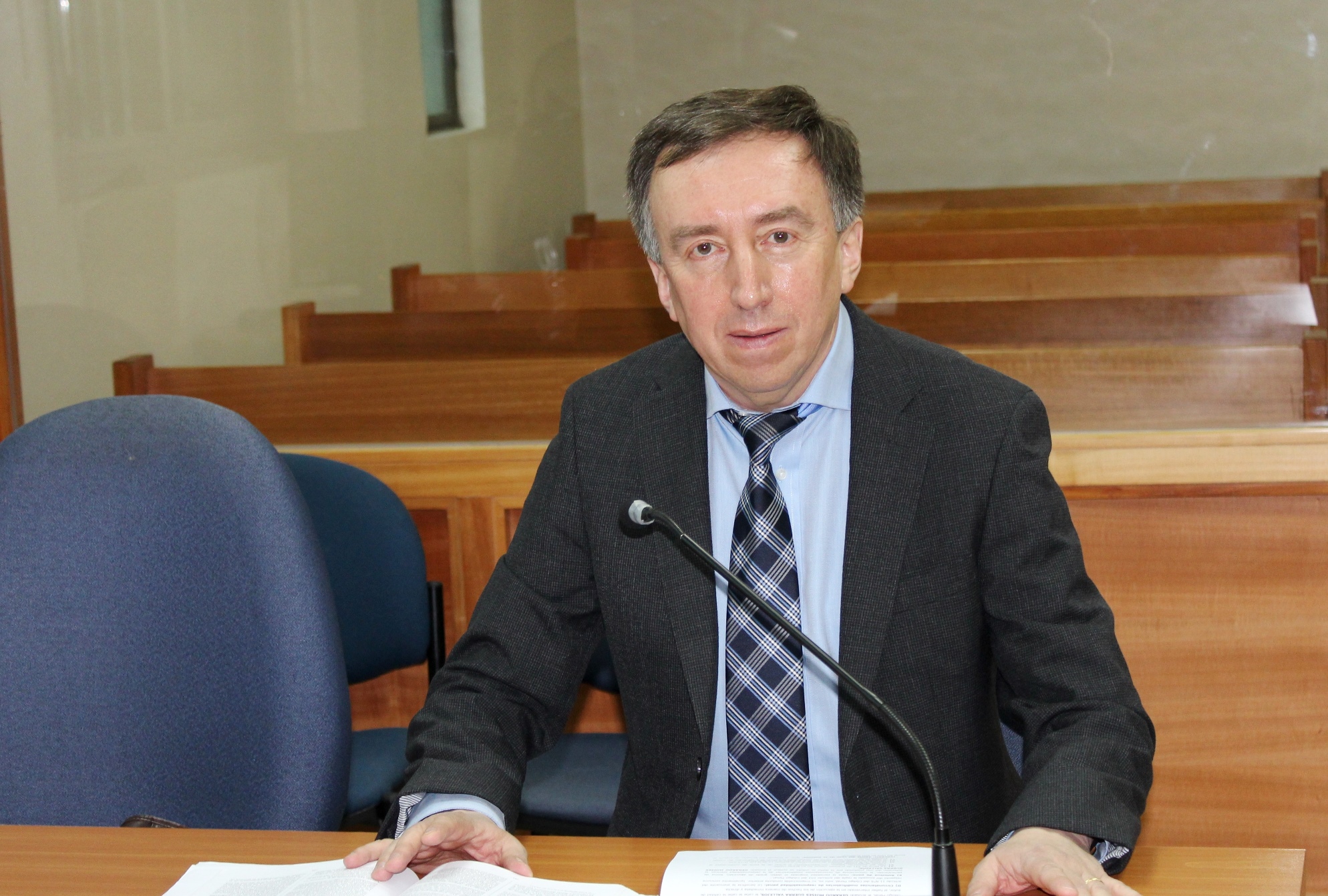 En la foto, el fiscal Alejandro Ríos 