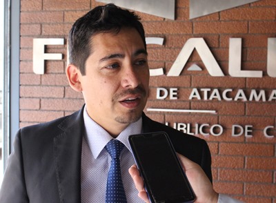 Fiscal jefe de Chañaral, Marco Arenas Zeballos.