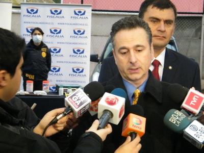 El Director de la Unidad Especializada en Control de Tráfico de Drogas de la Fiscalía Nacional, Nicolás Arrieta, destacó el operativo.
