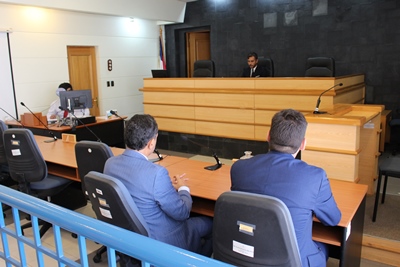 La audiencia de lectura de sentencia se realizó esta mañana en el Tribunal Oral de Copiapó.