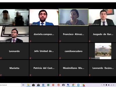 La audiencia de control de detención y formalización se realizo por sistema de videoconferencia.