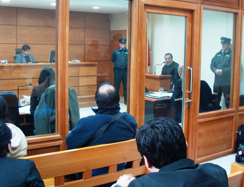 La audiencia de formalización se efectuó en el Juzgado de Garantía de Valdivia