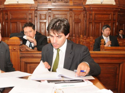 El subdirector de UCIEX, Eduardo Picand alegó ante la Corte Suprema en representación de Francia por la extradición