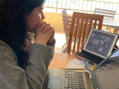 Por videoconferencia, la fiscal Virginia Aravena formalizó a ambos imputados.