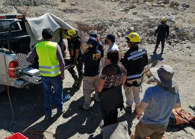 Por sexta semana consecutiva los equipos de rescates salieron a terreno en las cercanías de Copiapó. 