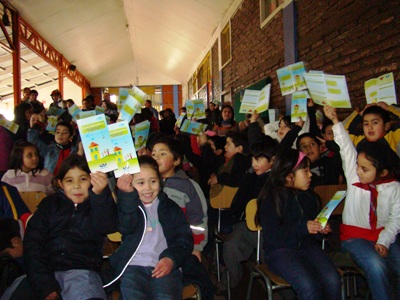 La actividad se efectuó en la escuela Almirante Simpson y concurrió el Fiscal Regional. 