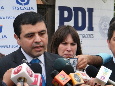 El fiscal Sergio Soto formuló la acusación en contra de los once imputados.