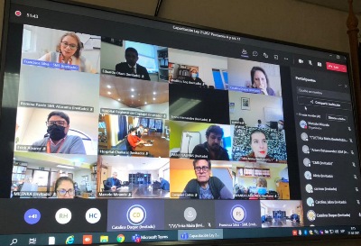 A la actividad asistieron de forma virtual cerca de 100 funcionarios.