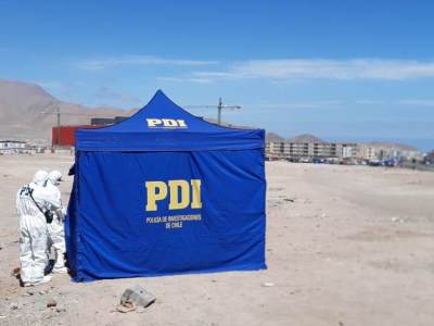 En un sitio eriazo en el sector de La Pampa de Alto Hospicio ocurrió el  robo y homicidio.