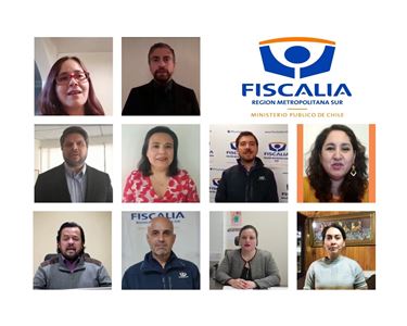 Las y los integrantes de la Academia Regional de Formación de la Fiscalía Sur.