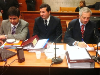 Los fiscales Christián Toledo, Héctor Barros y Raúl Guzmán piden una pena de 15 años contra Luciano Pitronello.