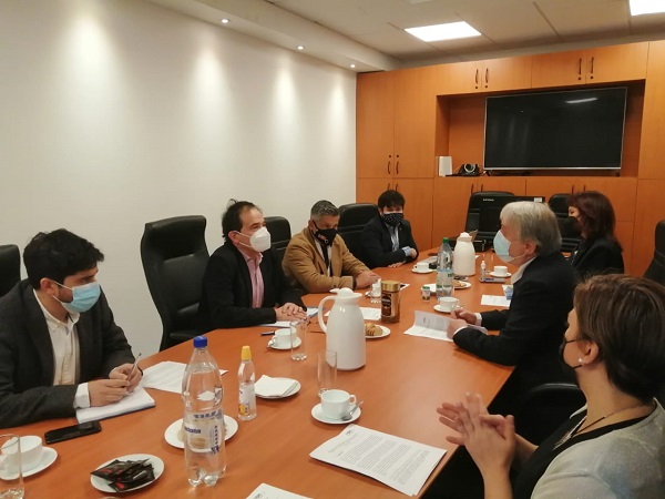 El Fiscal Regional de Antofagasta, Alberto Ayala Gutiérrez y el Director Nacional del INDH, Sergio Micco Aguayo, lideraron el encuentro.