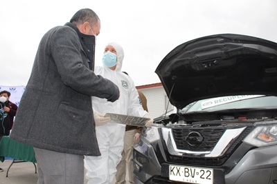 Los delitos que afectan al parque automotriz dan cuenta de adulteraciones de chasis y patentes.