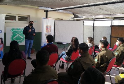 A la importante actividad concurrió el fiscal Sebastián Coya González.