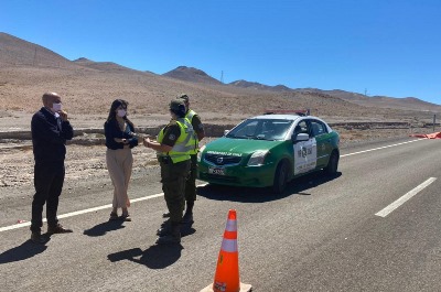 Hasta el lugar del accidente concurrió el fiscal (s) de Diego de Almagro, Fernando Pizarro.  