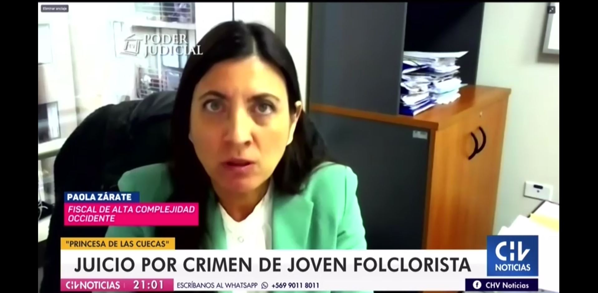 Paola Zarate, Fiscal Adjunta Alta Complejidad