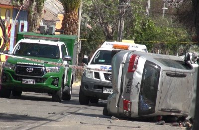 El grave accidente ocurrió en calle Serrano en Vallenar.