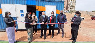 El Fiscal Nacional Jorge Abbott inauguró en Arica la Oficina de Emergencia y Respaldo del Ministerio Público.