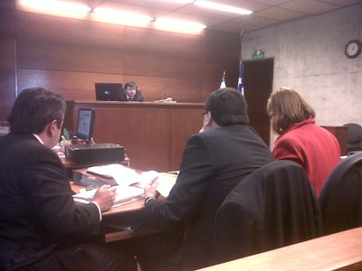 Audiencia de peritaje