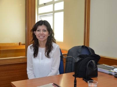 La fiscal de Iquique Priscilla Silva presentó la prueba en el juicio oral.