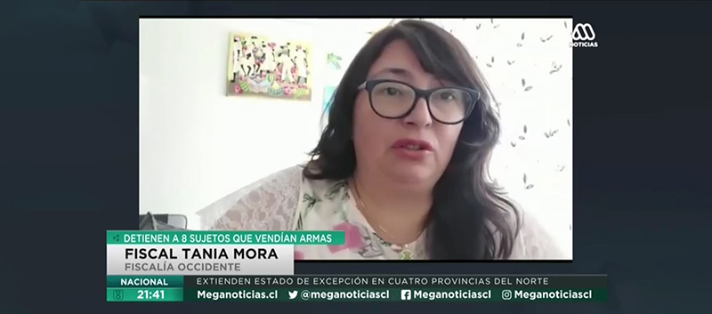 Tania Mora, Fiscal Adjunta de Análisis Criminal y Focos Investigativos