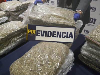 Parte de la droga incautada en Alto Hospicio que iba a ser distribuida en Valparaíso.