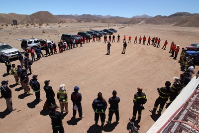 Respecto de la adolescente víctima del acusado se realizaron amplias búsquedas en las inmediaciones de Copiapó.