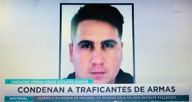 Imagen de la nota en televisión.