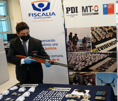 La Fiscalía de Coquimbo y la PDI efectúan las labores de investigación.