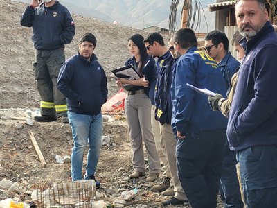 En el lugar las diligencias fueron dirigidas por el fiscal Guillermo Zárate.