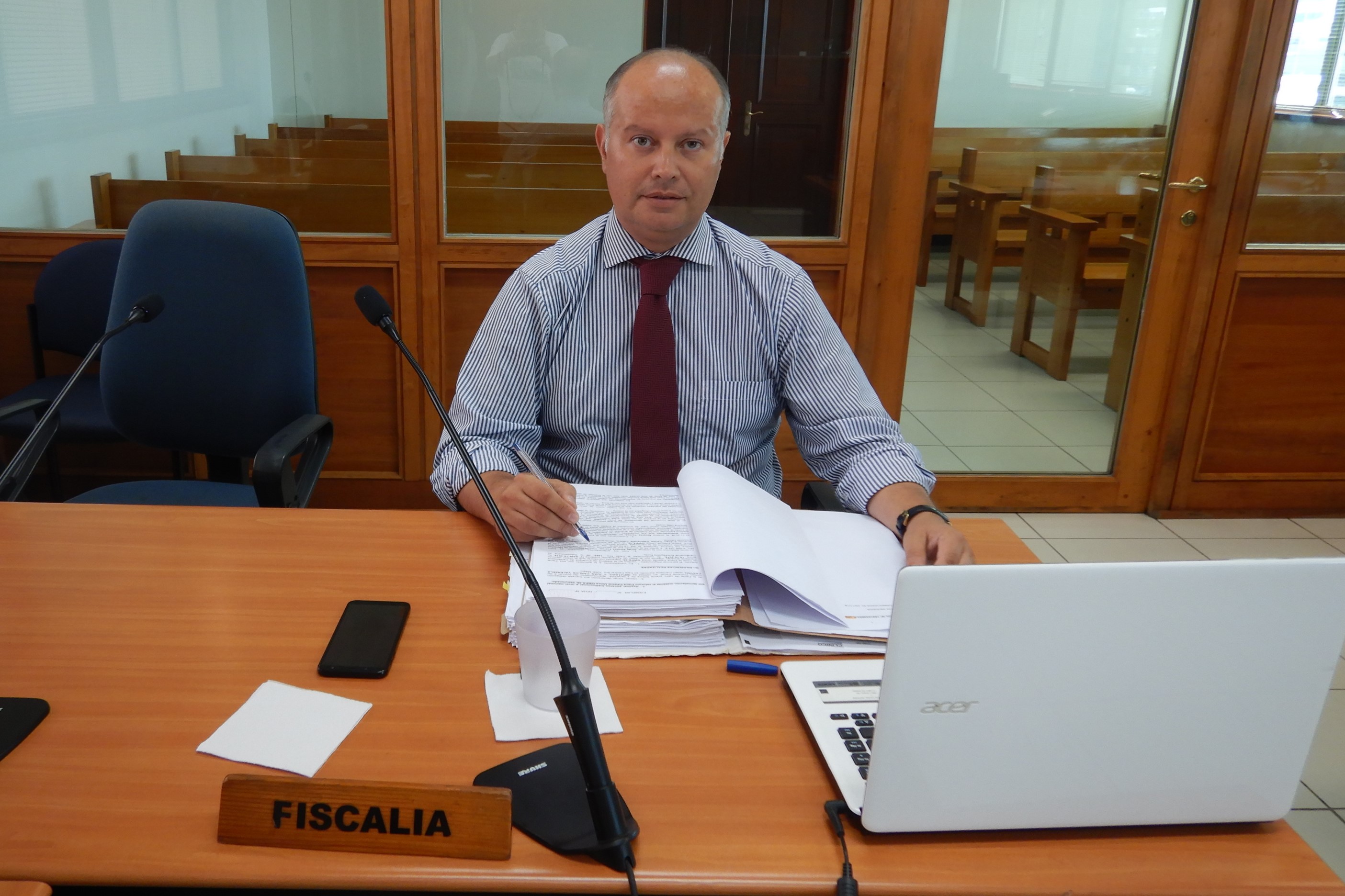 El fiscal Cristian Aguilar conducirá la investigación de oficio. 