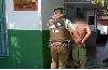 El sujeto fue detenido por Carabineros de la Segunda Comisaría de Antofagasta.
