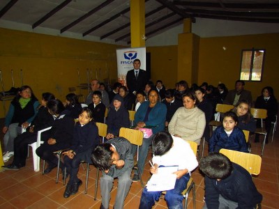 Vecinos y niños de Cogotí 18 y otros sectores conocieron la charla de la Fiscalía.