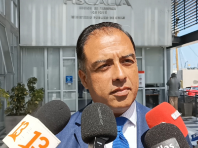 El fiscal jefe de Iquique, Eduardo Ríos, a cargo de esta investigación.