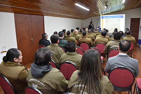 La capacitación se efectuó en Coyhaique y Puerto Aysén.