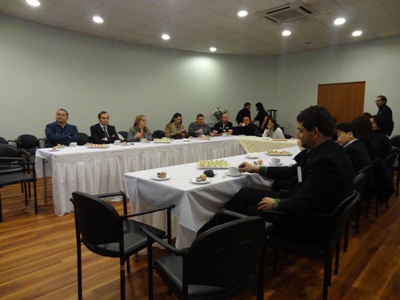 Cita de la Fiscalía Metropolitana Sur con delegación de la OEA