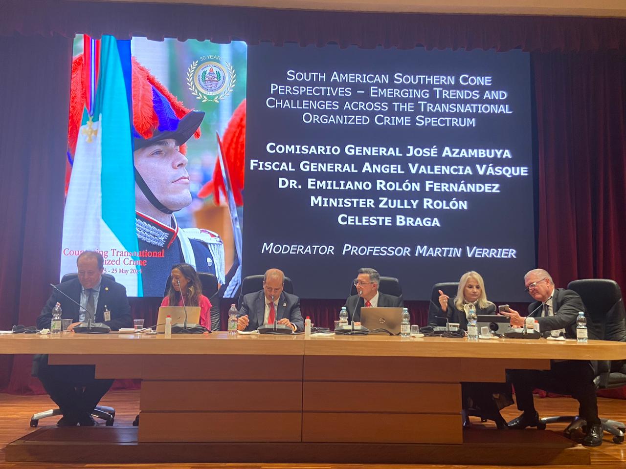 Fiscal Valencia participa en el Foro Internacional "Lucha contra el crimen organizado transnacional" en Italia